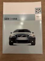 Volvo S60R V70R Brochure - Nederlands, Ophalen of Verzenden, Nieuw, Volvo