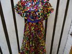 Ghana batik katoenen stroken rok uniek kleurvast  wasmachin, Ophalen of Verzenden, Nieuw, Overige kleuren, Knielengte