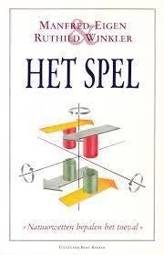 Manfred Eigen Het spel Natuurwetten bepalen het toeval, Verzenden, Nieuw, Spiritualiteit algemeen, Achtergrond en Informatie