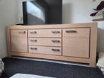 Dressoir White wash eiken, Ophalen, Eikenhout, Zo goed als nieuw, 200 cm of meer