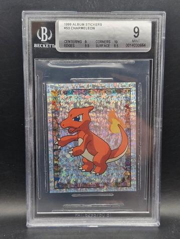 Charmeleon 1999 album sticker beckett 9 mint beschikbaar voor biedingen