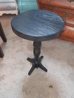 Tafeltje, Minder dan 55 cm, Gebruikt, Rond, Hout
