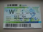 NEC - Ajax voetbalkaartje seizoen 2008 nr. 77., Verzenden, Gebruikt, Overige binnenlandse clubs, Overige typen