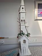 Houten kerk met verlichting., Diversen, Kerst, Ophalen, Zo goed als nieuw