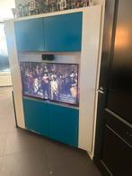 Hoek tv meubel handgemaakt met hoogwaardig multiplex, Ophalen, Gebruikt, 100 tot 150 cm, 75 cm of meer