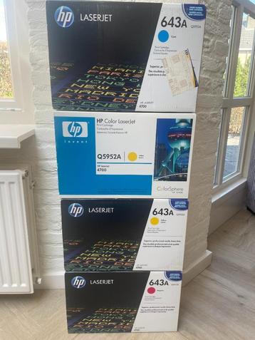 Nog 3 nieuwe toners HP Q5952A-Q5953A (HP 643A) HP 4700 beschikbaar voor biedingen
