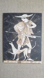 Griekse mythologische afbeelding op gips, Antiek en Kunst, Ophalen of Verzenden