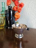 Zilveren handgehamerde suiker bowl. Georg Jensen  #41, Antiek en Kunst, Verzenden