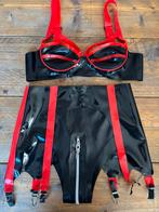 Set / Latex / Maat S, Verzenden, Rood, Setje