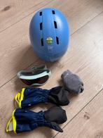 Peuter skihelm XS, skibril, handschoenen en skisokken, Overige typen, Zo goed als nieuw, Minder dan 100 cm, Ophalen
