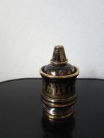 mooi porselein potje de deksel is ook een potje 14 cm, Ophalen of Verzenden