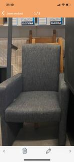 Mooi grijs fauteuil, Huis en Inrichting, Ophalen, Gebruikt, 50 tot 75 cm