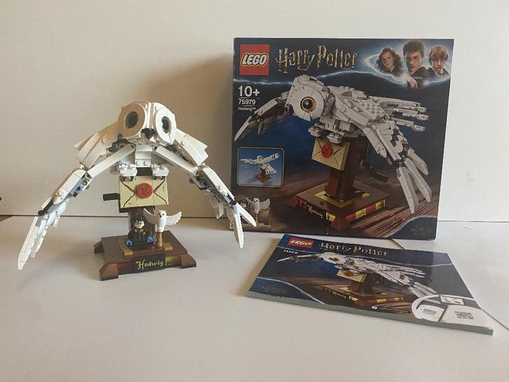 Lego Harry Potter Hedwig - 75979, Kinderen en Baby's, Speelgoed | Duplo en Lego, Zo goed als nieuw, Lego, Complete set, Ophalen of Verzenden