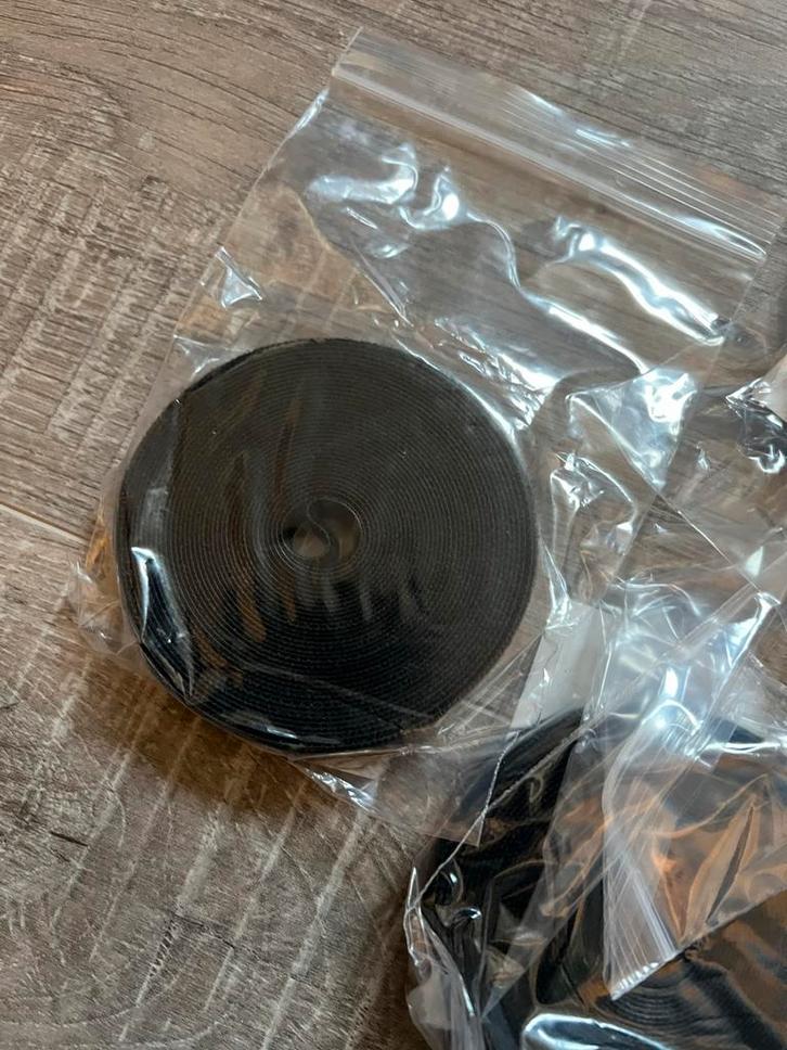 Kabelbinders - 20 stuks - zwart, Doe-het-zelf en Verbouw, Elektra en Kabels, Nieuw, Overige typen, Ophalen of Verzenden