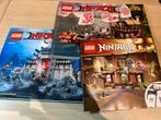 Lego ninjago instructies+ minifiguren en accessoires te koop, Ophalen of Verzenden, Zo goed als nieuw, Losse stenen, Lego
