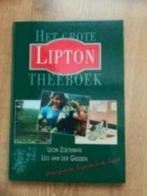 Het Grote Lipton theeboek + 3 boeken over thee, Ophalen of Verzenden, Dieet en Voeding, Zo goed als nieuw
