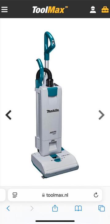 NIEUW geseald! Makita draadloze stofzuiger 2x18V Li-Ion! beschikbaar voor biedingen