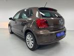 Volkswagen Polo 1.2 BLUEMOTION / PANORAMADAK / HIGHLINE-LIVE, Voorwielaandrijving, Gebruikt, Zwart, Bruin