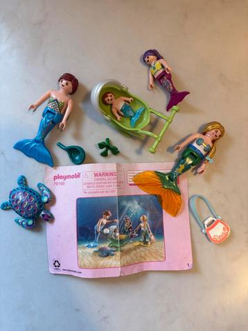 Playmobil zeemeermin familie set 70100 beschikbaar voor biedingen