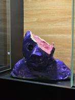 Paars Schedelbeeld - Mysterieus Kunstobject, Ophalen of Verzenden