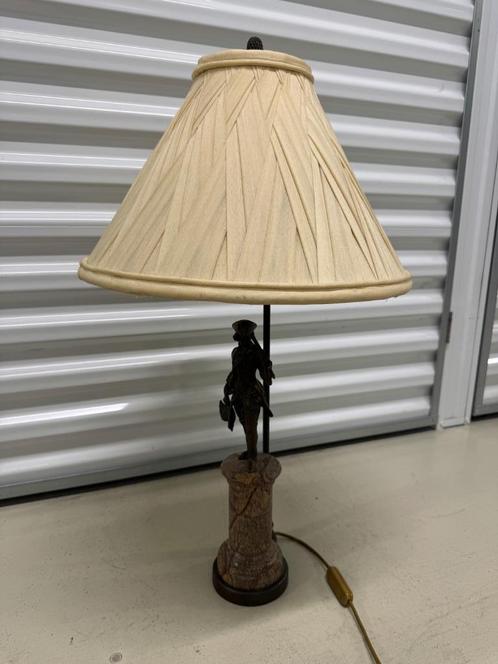 Tafellamp Morgan Hill Jager, Huis en Inrichting, Lampen | Tafellampen, Gebruikt, 50 tot 75 cm, Overige materialen, Ophalen of Verzenden