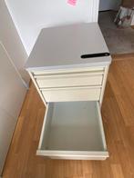 Ladeblok onder bureau - 3 laden + pennenlade, Ophalen, Minder dan 50 cm, Gebruikt, Metaal