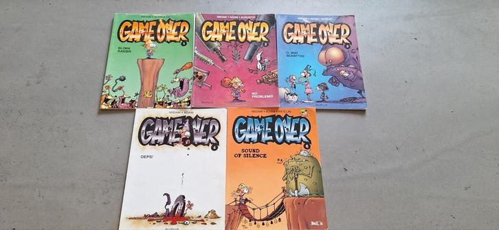 Adam - Blork Raider. 5 boeken Game over, Boeken, Stripboeken, Zo goed als nieuw, Eén stripboek, Ophalen of Verzenden