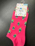 Nieuw/leuke roze korte sokjes enkelsokjes 39/42/cactus print, Kleding | Dames, Sokken en Kousen, Sokken en Kniesokken, Nieuw, Ophalen of Verzenden