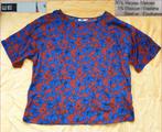 WE prachtige retro tuniek bruin-kobalt blauw mat S nieuw, Overige kleuren, WE, Nieuw, Ophalen of Verzenden