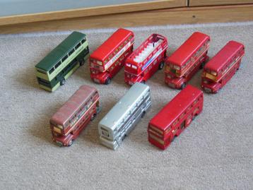 8x DUBBEL DEKKERS Engels - CORGI /DINKY/MATCHBOX beschikbaar voor biedingen