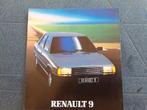 folder Renault 9 - modeljaar 1982 - NL, Ophalen of Verzenden, Zo goed als nieuw, Renault