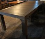 Mooie grote eettafel 220x105 en 77 hoog, Ophalen, Gebruikt