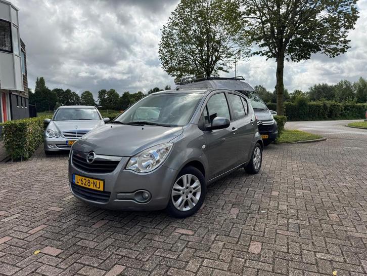 Opel Agila 1.0 12V – Compact, zuinig en betrouwbaar!, Auto's, Opel, Bedrijf, Agila, Benzine, Euro 5, A, Hatchback, Handgeschakeld