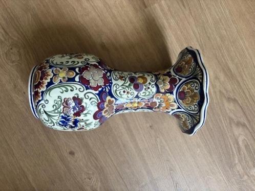 Prachtige handbeschilderde Polychrome vaas – Boch Frères Bel, Antiek en Kunst, Kunst | Overige Kunst, Ophalen