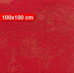 100x100cm Urban Retreat 103 rode tapijttegels, Nieuw, Ophalen of Verzenden, 25 tot 50 m², Tapijttegels