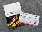 AJAX - Borussia Dortmund 20 maart 1996 CL program en kaartje, Ophalen of Verzenden, Zo goed als nieuw, Ajax, Poster, Plaatje of Sticker