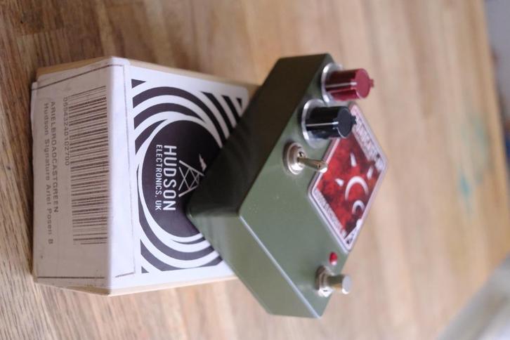 Hudson Broadcast AP Overdrive / Preamp / Boost Groen!, Muziek en Instrumenten, Effecten, Zo goed als nieuw, Distortion, Overdrive of Fuzz