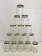 40 Hak lege glazen potten van 300ml, Ophalen of Verzenden, Zo goed als nieuw, Glas, Pot, Bus of Blik