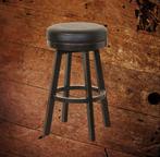 Jack Daniel’s wood bar stool NIEUW barkruk, Draaibaar, 60 tot 90 cm, Nieuw, Ophalen of Verzenden