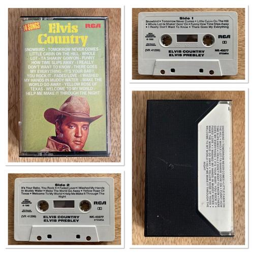 Elvis Presley: Elvis Country, Cd's en Dvd's, Cassettebandjes, Ophalen of Verzenden