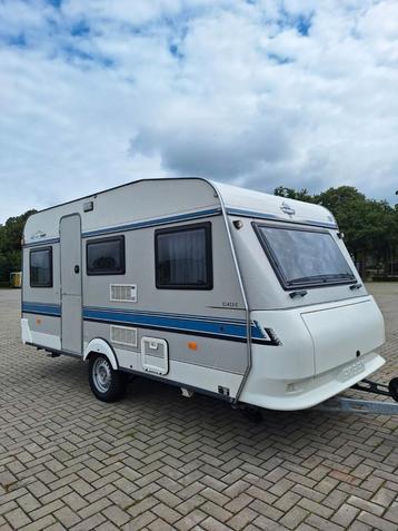 Hobby Classic 430, Voortent+luifel, Stapelbed, 2de eigenaar  beschikbaar voor biedingen