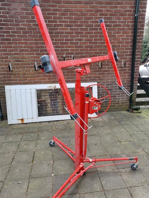 Te huur Gipsplatenlift, Doe-het-zelf en Verbouw, Lieren en Takels, Zo goed als nieuw, Ophalen