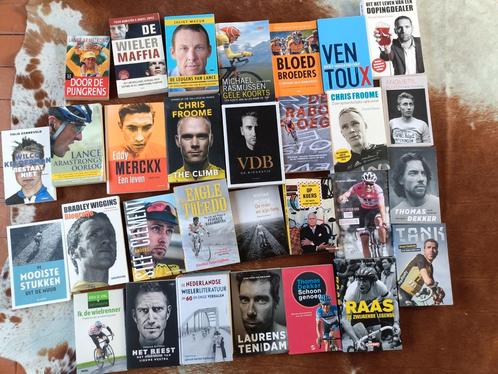 Verzameling boeken wielrennen, Boeken, Sportboeken, Zo goed als nieuw, Lopen en Fietsen, Ophalen of Verzenden