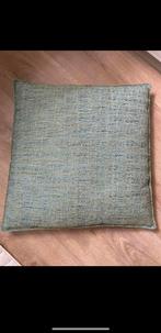 Groen sierkussen 55x55 cm, Huis en Inrichting, Woonaccessoires | Kussens, Ophalen of Verzenden, Zo goed als nieuw, Groen, Vierkant