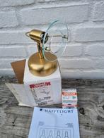 2x Wandlamp Orion 12V / 20W, goudkleurig met lamp nieuw, Ophalen of Verzenden, Nieuw, Metaal