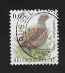 Fauna - Dieren - Patrijs - Belgie (4.) - gebr, Ophalen of Verzenden, Gestempeld, Dier of Natuur