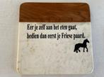 Tegel wijsheid Fries Paard, Ophalen of Verzenden, Zo goed als nieuw, Dressuur