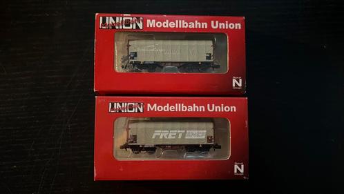 modelbahn Union CFL en SNCF Shimmns staalwagens, Hobby en Vrije tijd, Modeltreinen | N-Spoor, Nieuw, Locomotief, Gelijkstroom
