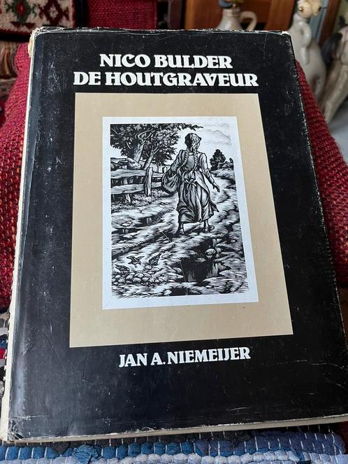 Nico Bulder(1898- 1964) “De Houtgraveur” Prachtige foto’s, Boeken, Kunst en Cultuur | Beeldend, Gelezen, Schilder- en Tekenkunst