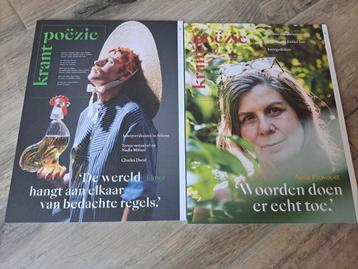 2x Poëziekrant  beschikbaar voor biedingen